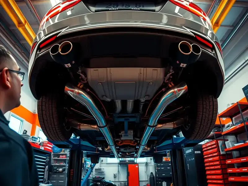 Exhaust System Installation