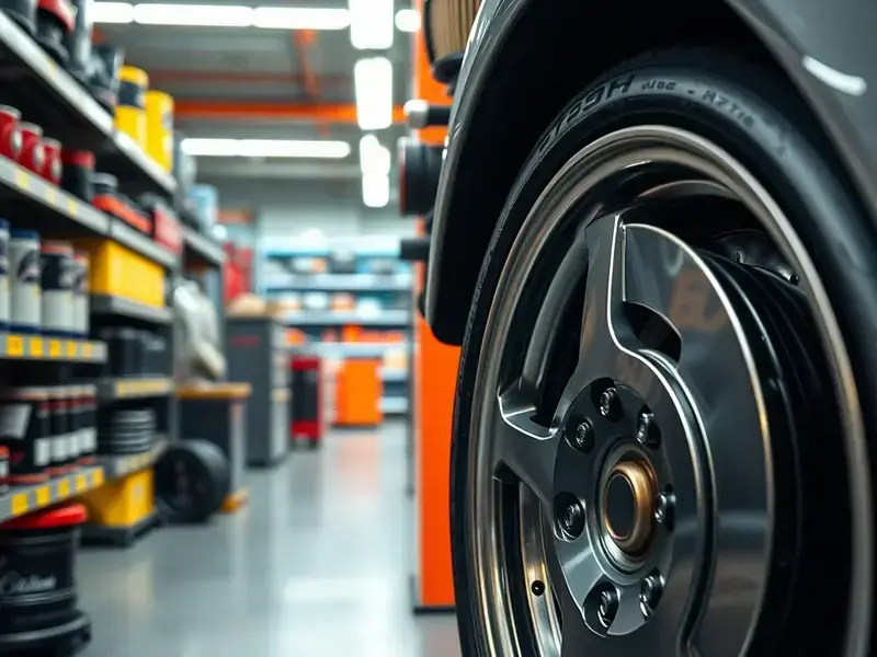 Premium Auto Parts Display